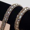 Semicírculo Drenante Pedrería Estéreo Al por Mayor Joyería DIY Diamante de Cristal Bolsas Accesorios Decorativos para Ropa Cordones de Zapatos Accesorios Calientes de Perforación