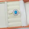 Brincos de Pérola Turquesa Azul, Pingente, Anel, Conjunto de Pérolas Naturais de Água Doce, Novo Estilo Chinês, Estilo Nacional, Design Oco Retrô, Mia