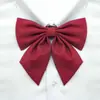 Poof Ding Xiong [Raiz de Pena Gigante] Original Genuíno Uniforme jk Gravata Laço Flor Estudante Feminino Cor Sólida Raiz de Pena Gigante Pequeno