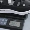 Sandalias Deportivas de Verano 2025 Talla Grande 43 de Caña Alta con Cortes, Tacón de Cuña, Punta Redonda, Cierre Lateral, Suela Gruesa para Mujer