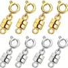 Cierre Magnético Cilíndrico Corto Conservador de Color de Venta Caliente Transfronterizo Conector de Cierre para Pulsera y Collar DIY Cierre de Resorte Magnético para Joyería