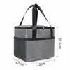 Bolsa de picnic portátil transfronteriza tela Oxford impermeable bolsa de hielo grande para el trabajo bolsa de almuerzo aislante para fiambrera