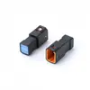 06T-Jwpf-Vsle (Negro) Enchufe Micro de 6 Orificios Macho Swpt-001T-P025 Carcasa de Plástico