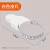 Mini cinta métrica pequeña cinta métrica portátil pequeña para el hogar cinta métrica de acero de 2 metros llavero portátil metro regla regla pequeña