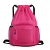 Mochila de entrenamiento de fútbol y baloncesto, personalizable con logo, bolsa con cordón deportiva y de fitness para actividades