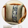 Almohada de finca de peonías cojín de sofá para sala de estar china con núcleo cojín lumbar cojín para respaldo de cama verano