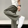 Pantalones casuales estilo Hong Kong transfronterizos para hombre primavera y otoño estilo japonés con caída sueltos pierna recta pierna ancha pantalones cargo marca de moda pantalones versátiles