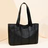 Bolso de Primavera 2025 Bolso Tote Casual de Moda para Mujer Mochila Casual de Viaje con Textura Bolso de Hombro Bolso Grande Ligero