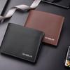 Billetera para hombre transfronteriza Billetera corta para hombre Estilo coreano Moda Billetera para estudiante Billetera vertical de PU 70% de descuento Monedero al por mayor
