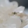 Anillo Chiba "Astrolabe" de Gama Alta con Diseño de Nicho en Cobre Natural Chapado en Oro Rosa para Mujer Estilo Retro Industrial