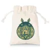 Sacola de Algodão Personalizada Sacola de Lona de Algodão com Cordão Embalagem para Presente Cordão para Joias Sacola de Poliéster e Algodão Sacola com Fechamento Especial