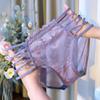 Nova Roupa Íntima Feminina de Renda, Delicada, Macia e Amiga da Pele, Renda com Alças Finas Cruzadas Vazadas Sexy Alta Elasticidade Tamanho Grande Roupa Íntima