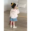 Jaquetas de Verão para Meninas, Novas Roupas Amigas da Pele para Crianças, Roupas Fofas de Primavera e Verão para Meninas, Roupas Frescas com Proteção Solar para Bebês Meninas