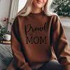 Sudadera de Cuello Redondo Mamá Rescatista Orgullosa Exportación Transfronteriza Amazon Al Por Mayor Una Pieza Producto de Temu Wish