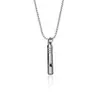 Silbato Largo Collar de Silbato Adorno para Soplar Hombres ins Colgante Cadena de Nicho Adornos Regalo Genial