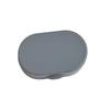 Estuche para guardar lentes de contacto Ins Macaron, estuche de belleza simple para pupilas, portátil, con espejo y tapa de rosca, estuche de cuidado complementario.