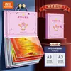 Álbum de Colección de Certificados A3 Almacenamiento de Pared Dibujos Animados Infantiles Álbum de Exhibición de Certificados de Honor para Estudiantes Universal para Niños y Niñas