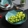 Prato Pequeno para Flores e Frutas Atacado Melamina Sala de Estar Frutas Secas Lanches Prato de Frutas Caixa de Castanhas Cesto de Frutas Diamante Atacado Luxo Leve
