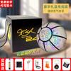 Celebridade da Internet Bola de Basquete Luminosa Presente de Dia dos Namorados Chinês para Meninos Bola de Basquete Refletiva Genuína Caixa de Presente para Meninos Gravação Gratuita