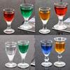 Novo estilo chinês transparente vidro borossilicato alto copo de licor copo pequeno copo maotai copo de bebidas destiladas copo de vinho tamanho pequeno
