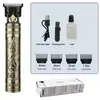 Cortapelos combinado transfronterizo Set de cortapelos eléctrico LED LCD Recortador eléctrico Herramienta para cortar el pelo