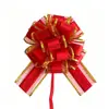 Nuevo Modelo Transfronterizo 30 # 50 # 70 # Chapado en Oro Cepillado Flor de Bola 3D Cinta para Envolver Regalos de Navidad