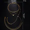 Cadena de Espalda para Novia con Pedrería de Venta Caliente en Amazon Moda Europea y Americana Multicapa Sexy Accesorios de Cadena para el Cuerpo Cadena Corporal