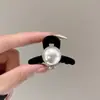Presilha de Cabelo Pequena de Pérolas de Luxo, Presilha Exquisita para Meio Preso para Mulheres, Novo Modelo 2026, Acessório de Cabelo Presilha de Nuca