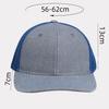 Gorra de conductor de camión de placa ligera de comercio exterior, gorra de malla microperforada, gorra de béisbol transpirable para protección solar, gorra Richardson 112 para hombres y mujeres