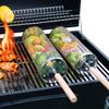 Atacado ao Ar Livre Aço Inoxidável Gaiola de Malha para Churrasco Churrasco Cilindro de Malha Churrasco Multifuncional Cilindro de Malha Suprimentos para Churrasco