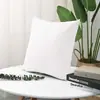 Fabricantes de color sólido impermeable suministran funda de almohada moderna simple transfronteriza decoración de sofá exterior de coche funda de almohada de coche