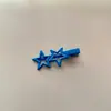 Estilo coreano clip BB de estrella de cinco puntas para colorear DIY accesorios para el cabello pasador lateral para niños accesorios para el cabello