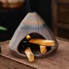 Quemador de Incienso Cerámico Transfronterizo con Bandeja de Madera Sagrada Peruana, Salvia, Chimenea de Cedro, Quemador de Incienso, Chimenea, Artículos de Decoración para el Hogar