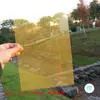 Celofán de color lámina de plástico transparente jardín de infantes niños hecho a mano duro DIY película transparente papel plástico película de PVC