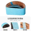 Marca de cervo da Coreia do Sul cinta abrasiva importada 610 aço inoxidável cinta abrasiva azul especial máquina 520 cinta abrasiva polimento não padrão