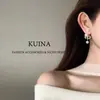 Pendientes de Perla de Lujo Ligero de Alto Nivel, Estilo Nuevo, Femeninos, Versátiles, Modernos y Elegantes, Pendientes con Aguja de Plata de Ley, Pendientes Largos