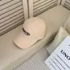 Boné de Baseball Simples com Letra para Mulheres Que Fazem o Rosto Parecer Menor, para Homens com Grande Circunferência da Cabeça, Chapéu de Sol de Aba Larga, Boné Versátil de Bico de Pato Bordado Estilo Coreano