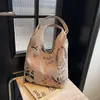 Bolso Animal de Moda para Mujer 2024 Nuevo Tesoro Nacional Bolso Tote Panda Ilustración Bolso de Hombro Bajo el Brazo para Viajes Cotidianos Estilo Tendencia Nacional