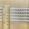 Cinturón Elástico Encogible de 5 cm de Ancho Malla Curva Multilámina Broche para el Cabello Joyería para Cabeza y Cuello Regalo Correa de Flor
