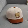 Gorro para bebé gorra otoño e invierno coreano pana gorra de béisbol para niños oso lindo súper lindo sombrero de sol para bebé