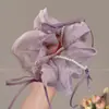 Scrunchie súper lindo y moderno para mujer, liga para el cabello dopamina de 10 CM, fresco y lindo, colorido, accesorio para el cabello de alta gama