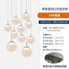 Lustre Redondo Simples Escandinavo para Mesa de Cabeceira Criativo Estiloso para Restaurante Sala de Estar Lustre para Casa Duplex Loft Escada