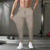Pantalones de Verano Finos de Nylon Hielo Seda L-8XL para Hombres y Mujeres, Pantalones Largos Deportivos Elásticos, Tallas Grandes, Secado Rápido, Pantalones de Tres Cuartos