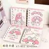 Cuaderno Lindo de Dibujos Animados My Melody A5 Espiral Bolsillo Bloc de Notas Portátil Estudiante Cuaderno My Melody