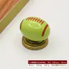 Cerámica Fútbol Béisbol Dibujos Animados Mango Armario Zapatero Cajón Mango de Agujero Único Gabinete de Exhibición de Pelotas Mango Decorativo