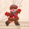 Enfeites de Tecido de Natal, Bonecos Pequenos de Natal, Pequenos Enfeites para Pendurar, Enfeites para Árvore de Natal, Itens Decorativos, Coleção de Pequenos Enfeites para Presentes