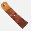 Estilo Mismo Transfronterizo en stock Estuche de Cuero PU para Guitarra Tipo Tubo Paquete de Tres Púas para Guitarra Bolsa con Púas para Guitarra Folk de Baquelita y Bajo