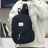 Mochila de Senderismo Ligera Simple con Bloques de Color de Nuevo Estilo para Hombres y Mujeres, Mochila Escolar para Estudiantes, Mochila