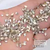 Joyería para uñas de tamaño mini pequeña transfronteriza coñac blanco al por mayor decoración de uñas planas con forma de ojo de caballo corazón gota de agua