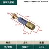 Conector Engrosado Tres en Uno 15 mm Fijación Sólida Rueda Excéntrica Herrajes Muebles Ocultos Varilla de Conexión de Instalación Rápida Accesorios